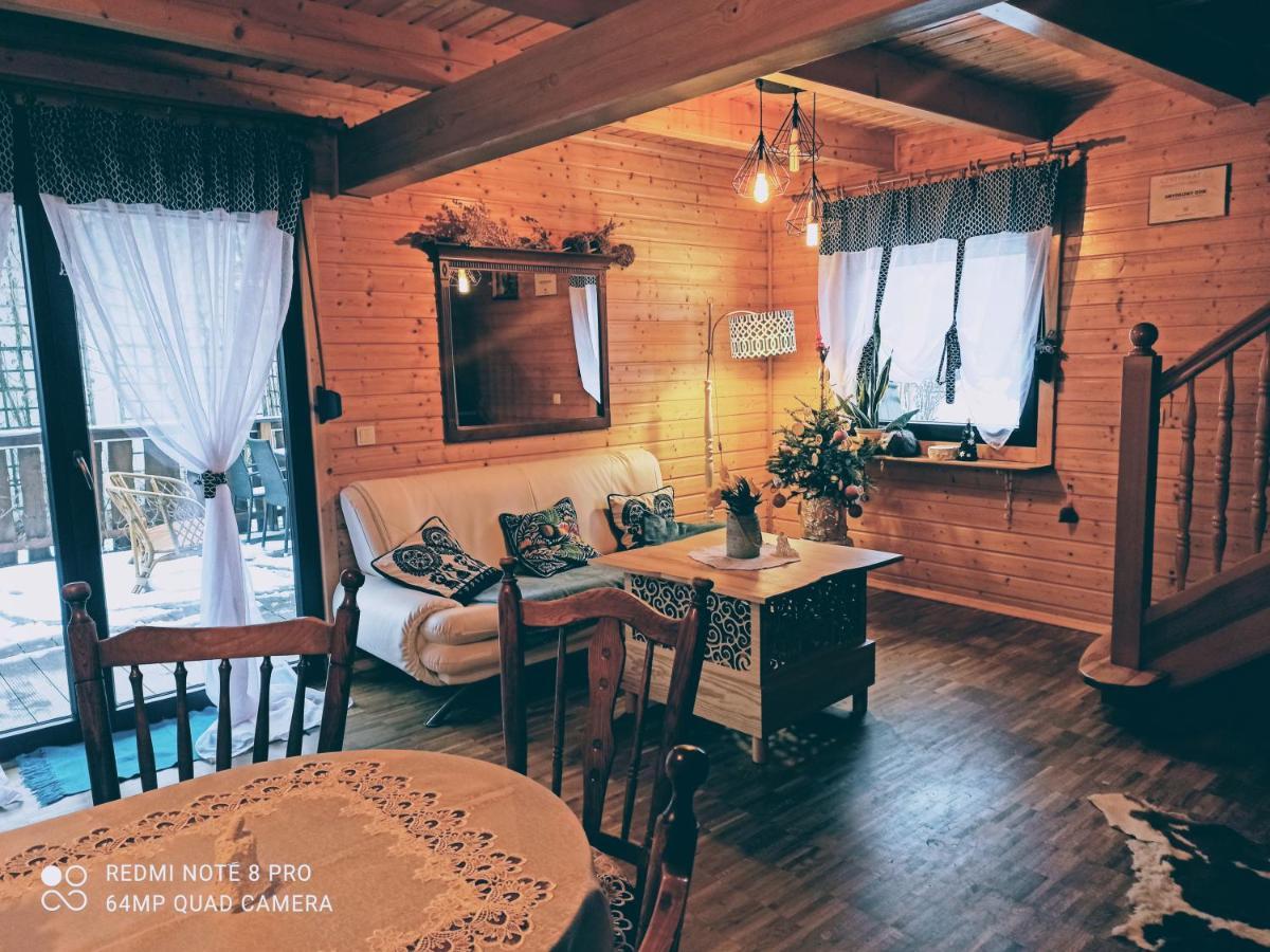 Smyrkowy Dom Z Kominkiem Z Goraca Balia Kolo Karpacza Janowice Wielkie Esterno foto