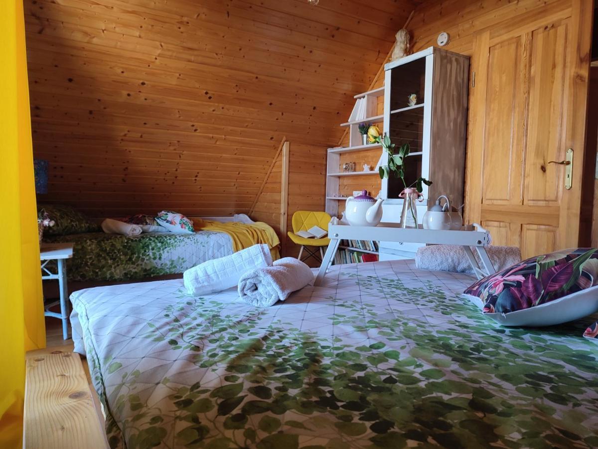 Smyrkowy Dom Z Kominkiem Z Goraca Balia Kolo Karpacza Janowice Wielkie Esterno foto