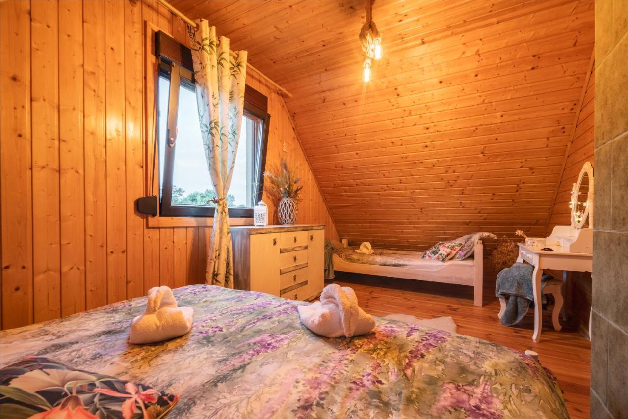Smyrkowy Dom Z Kominkiem Z Goraca Balia Kolo Karpacza Janowice Wielkie Esterno foto
