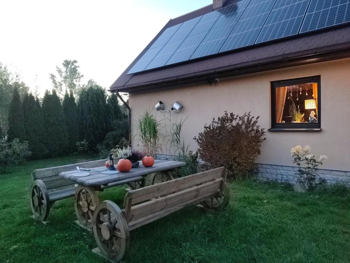 Smyrkowy Dom Z Kominkiem Z Goraca Balia Kolo Karpacza Janowice Wielkie Esterno foto